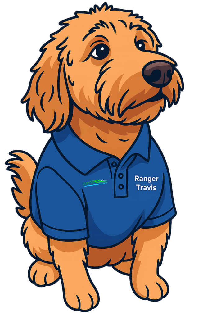 Ranger Travis, LVPOA park ranger mascot